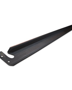 Scraper f/idler roller AMX180transit/MB idler roller w/auger